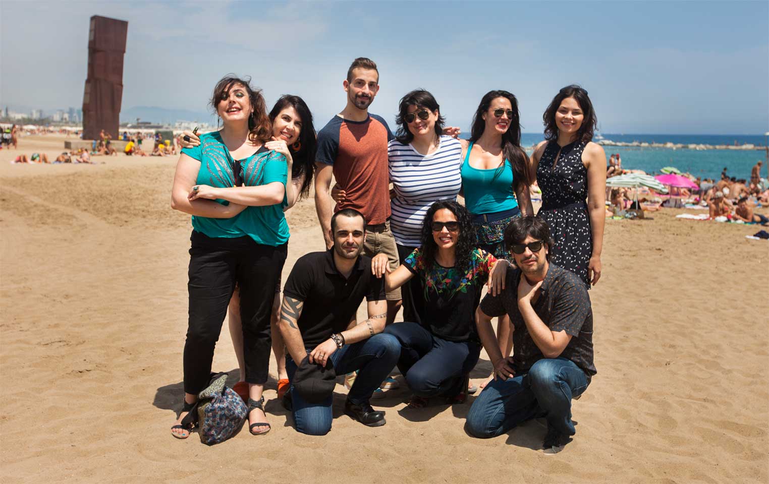 equipe da escola em barcelona